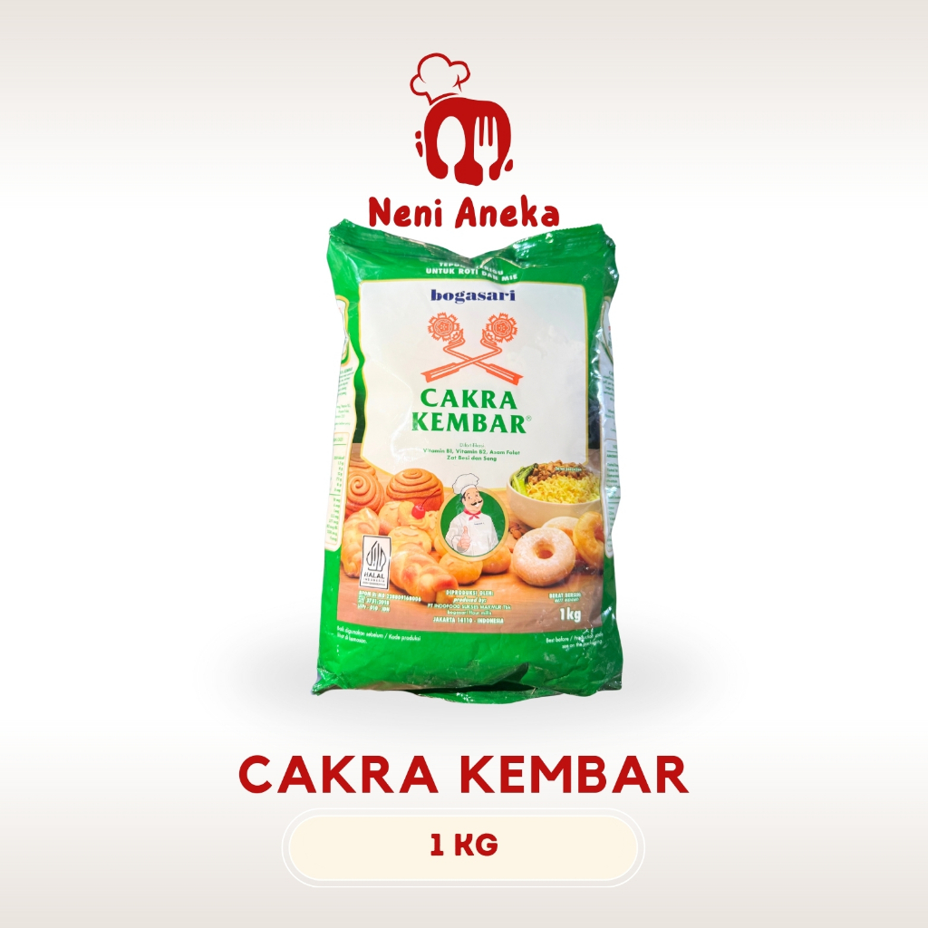 

Tepung Terigu Cakra Kembar - 1kg