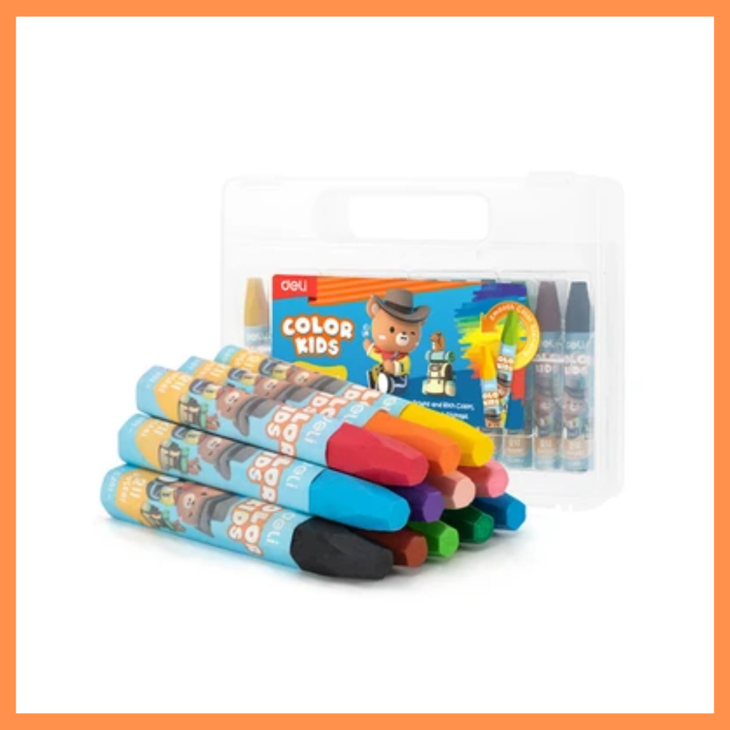 

DELI Oil pastel color kids 12 warna C20104