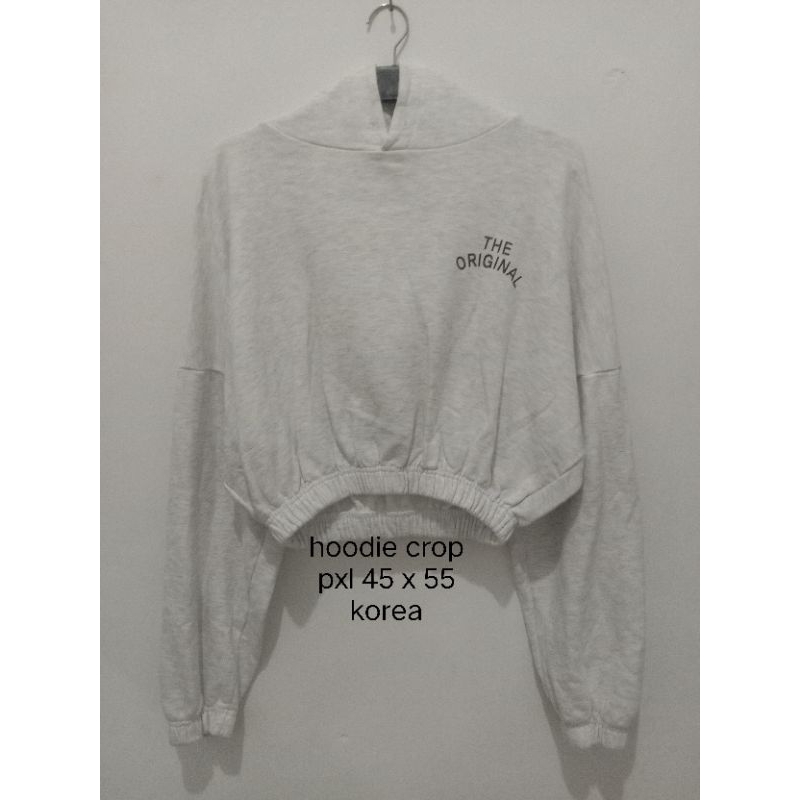 hoodie crop top