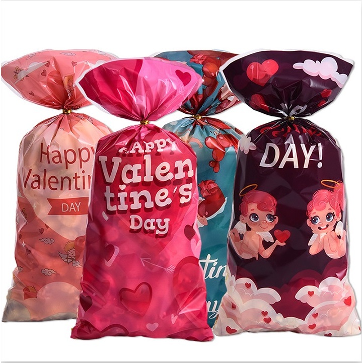 

Plastik Cookies - Permen - Coklat Goodie bag Valentine Day's Untuk Bungkus Souvenir