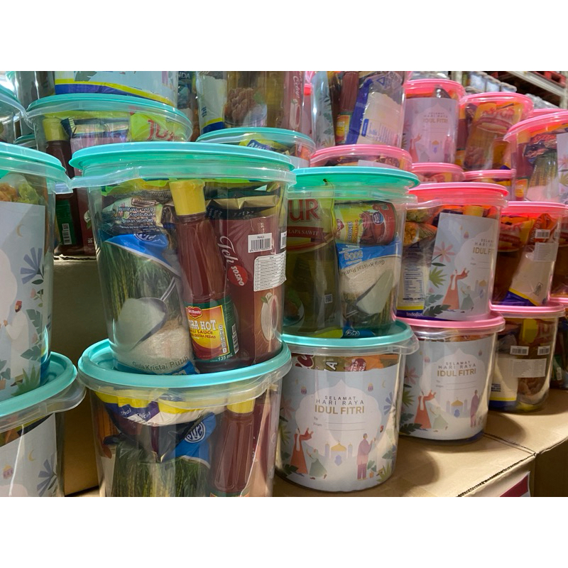 paket parcel hampers sembako box besar snack lebaran natal tahun baru