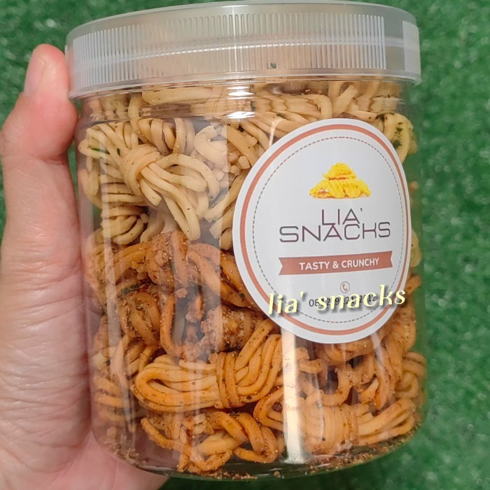 

Mie Gulung Mix Rasa Asin Pedas Manis | 230gr Mie Gulung Original Asin Manis Pedas Cetar | Snacks