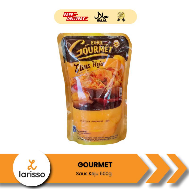 

Euro Gourmet Saus Keju - Cheese Sauce 500gr