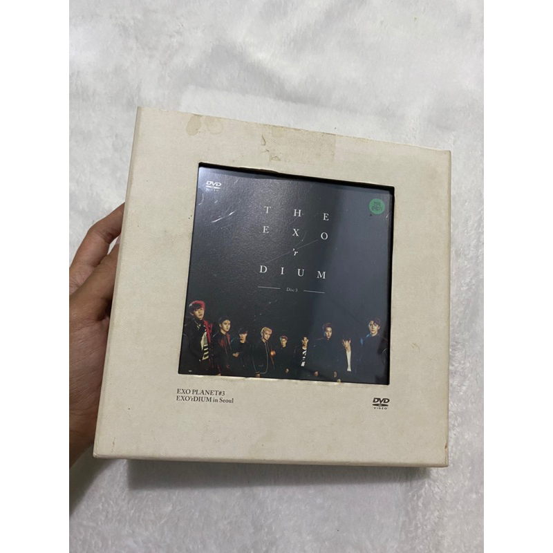 EXO PLANET 3 EXORDIUM DVD KOREA