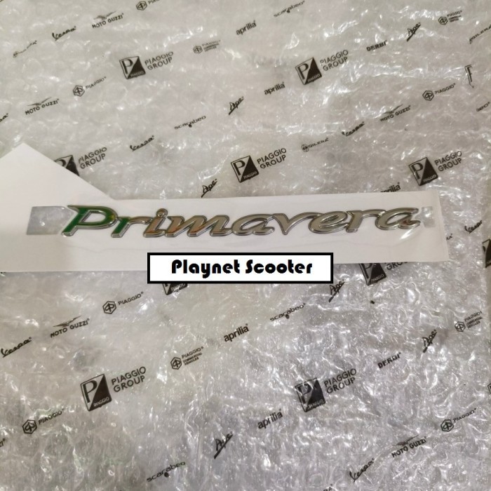 Sticker Stiker Emblem Vespa Primavera Original