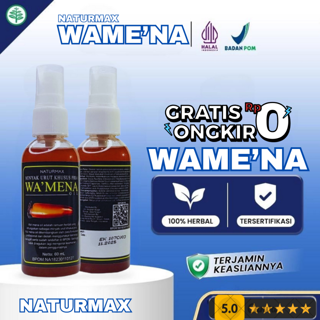 Minyak Wamena Pembesar Papua Asli Ori | Mujarab naturmax wa'mena