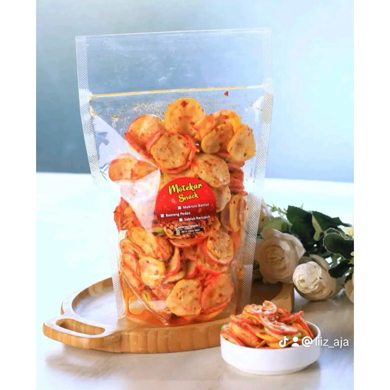 

Kerupuk seblak kering SEBRING pedas 500gr