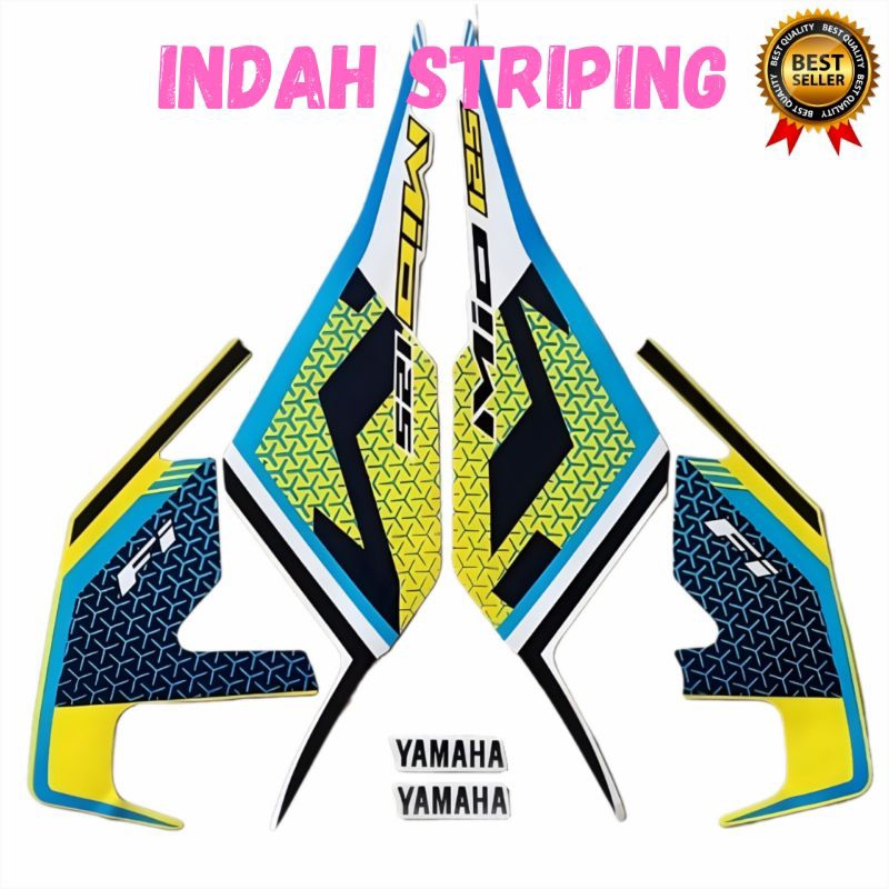 STRIPING STIKER LIS MOTOR MIO M3BTAHUN 2021 2022