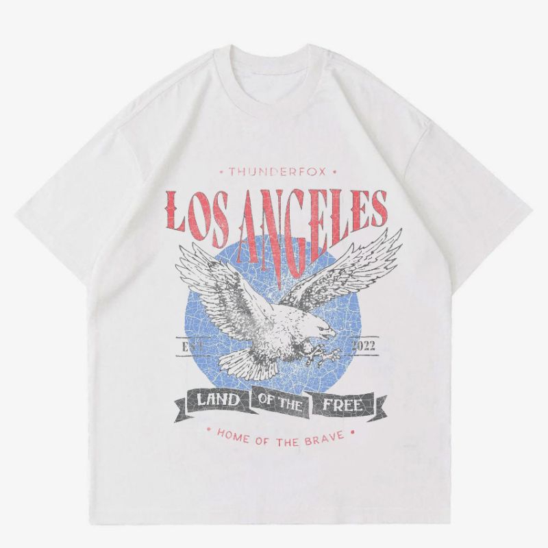 KAOS VINTAGE LOS ANGELES | T-SHIRT BAJU VINTAGE | KAOS BAJU LOS ANGELES