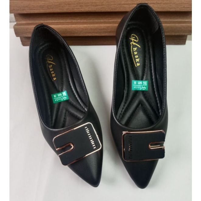 HASKA - DELIMA Sepatu Wanita Flatshoes Hiasan