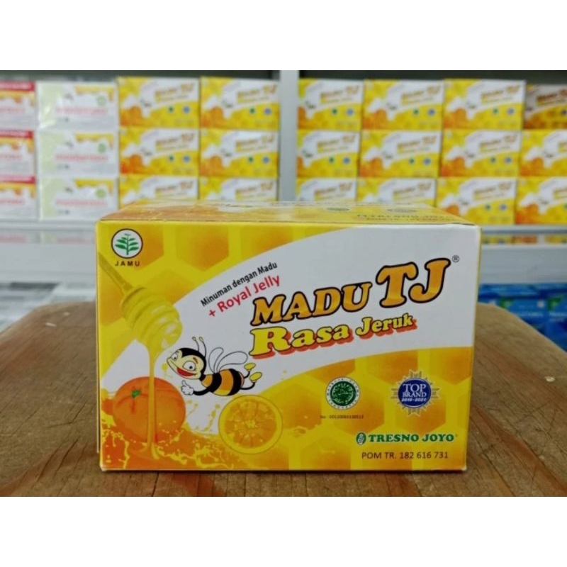 

madu tj rasa jeruk ( 12 sachet)