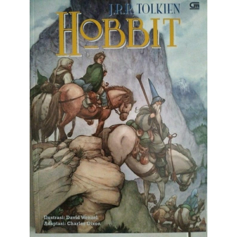 Buku Hobbit by JRR Tolkien ( segel)