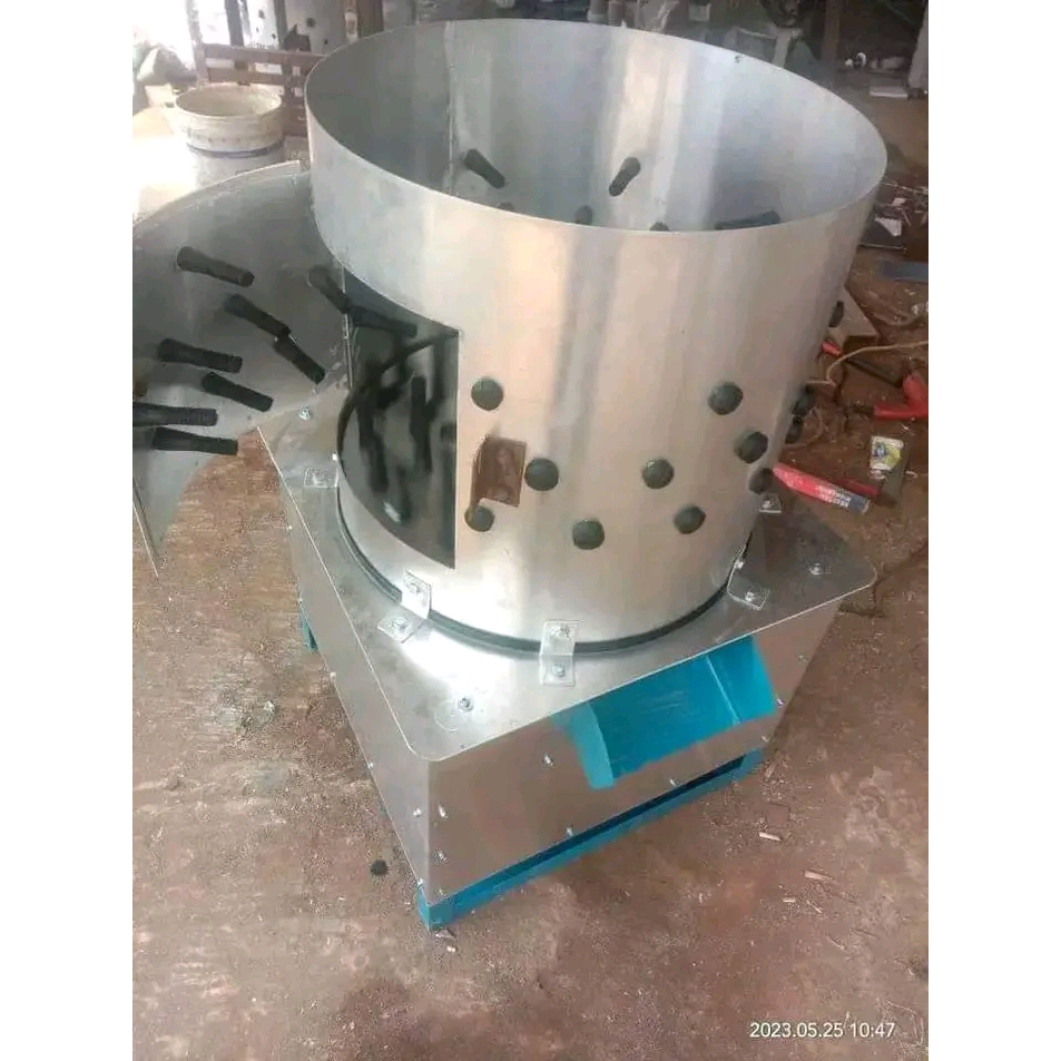 mesin cabut bulu ayam 1hp+dinamo