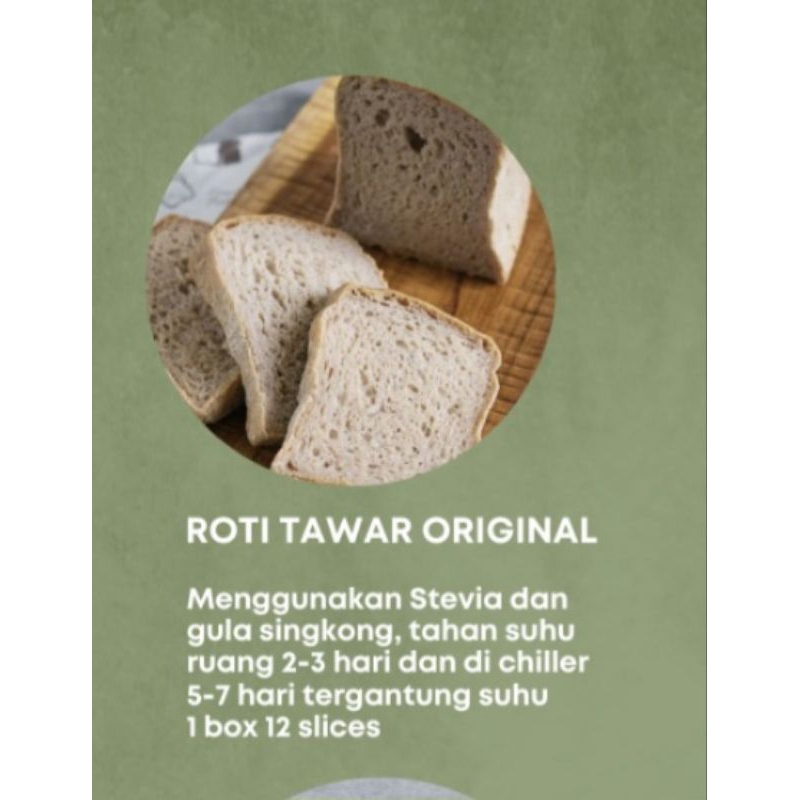 

ROTI TAWAR GLUTEN FREE