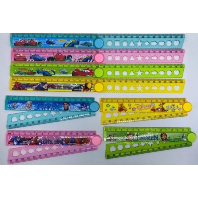 

1 Pcs Penggaris Lipat Karakter Anak-anak l
