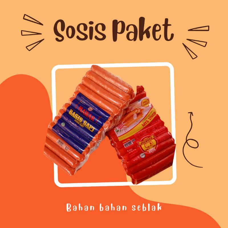 

sosis mawar muantap satu paket 2pak,isi 25pcs per pak