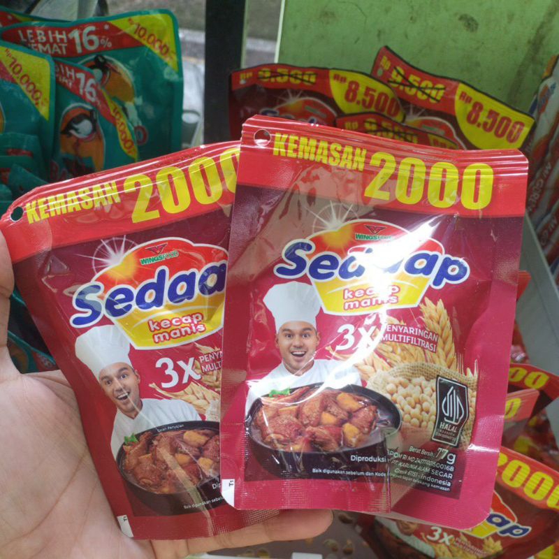 

Wingsau Secap Kecap Manis Seda Multi Filtrasi 3x