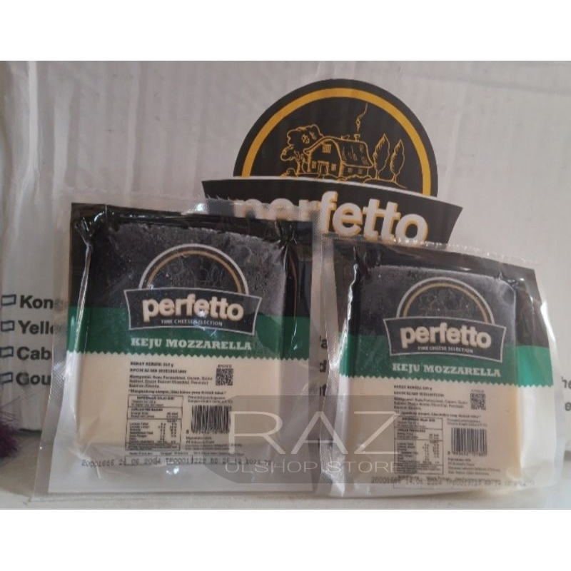 

Keju perfetto mozarella 250gr