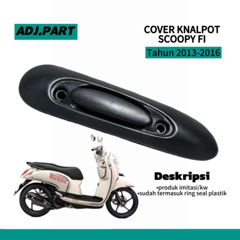 Cover knalpot Scoopy FI tahun 2013-2016