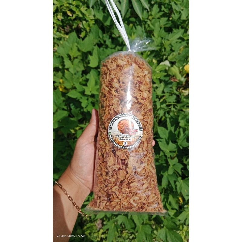 

Bawang Goreng Grade A kemasan 250gram