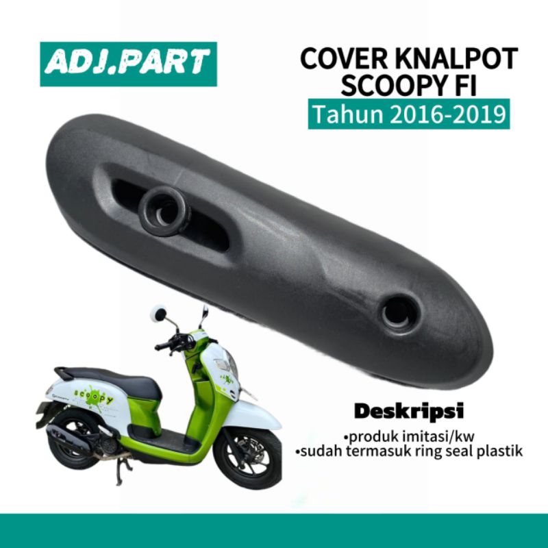 Cover knalpot Scoopy tahun 2016-2019