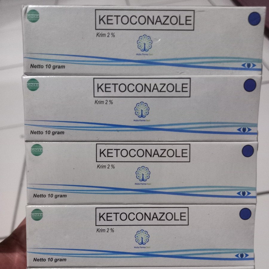 Salep Ketoconazole 2% Selangkangan, Jamur Kucing, Anjing , Gatal 10gr