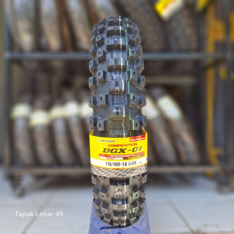 Ban DUNLOP DGX 01 110.100.18 Ring 18 Rear Ban Offroad Motor Cross Enduro Trail Trial Terabas dll