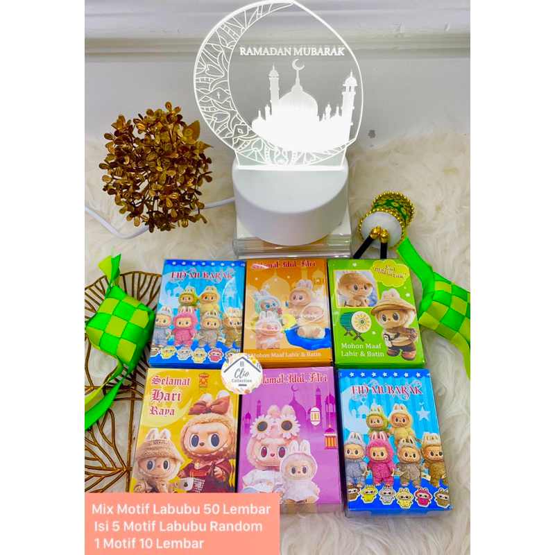 

Amplop Gambar Kartun Viral 2025 isi 50 Lembar Amplop Lebaran Hari Raya Idul Fitri Karakter Unik Labubu