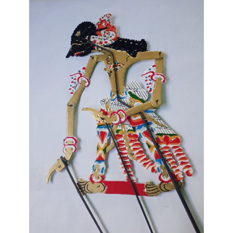 Wayang kulit kertas wayang mainan Abimanyu