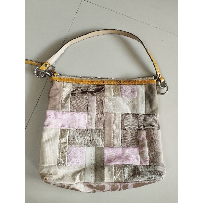 preloved tas Coach Patchwork