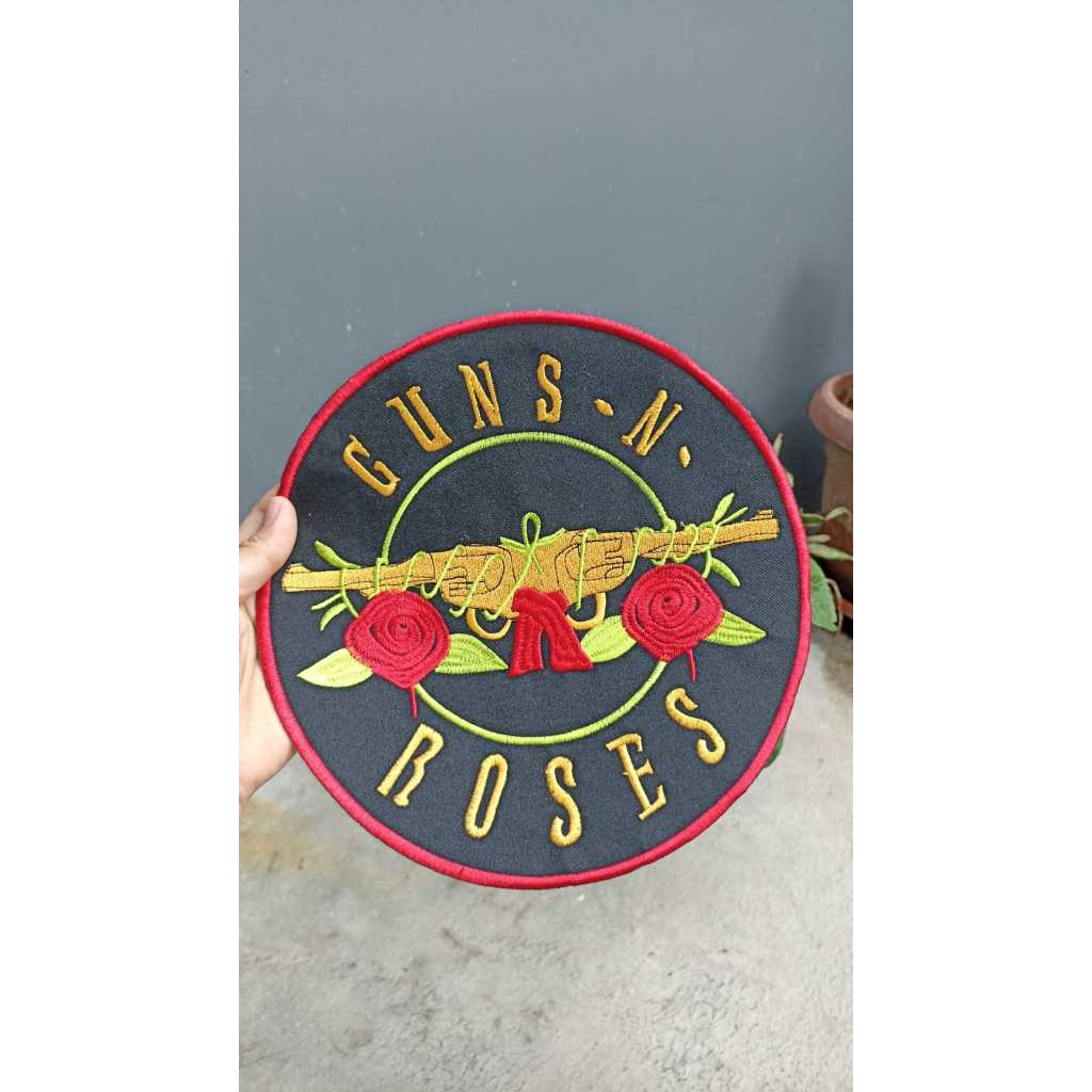 Bordiran Back Patch Besar GNR Bulat
