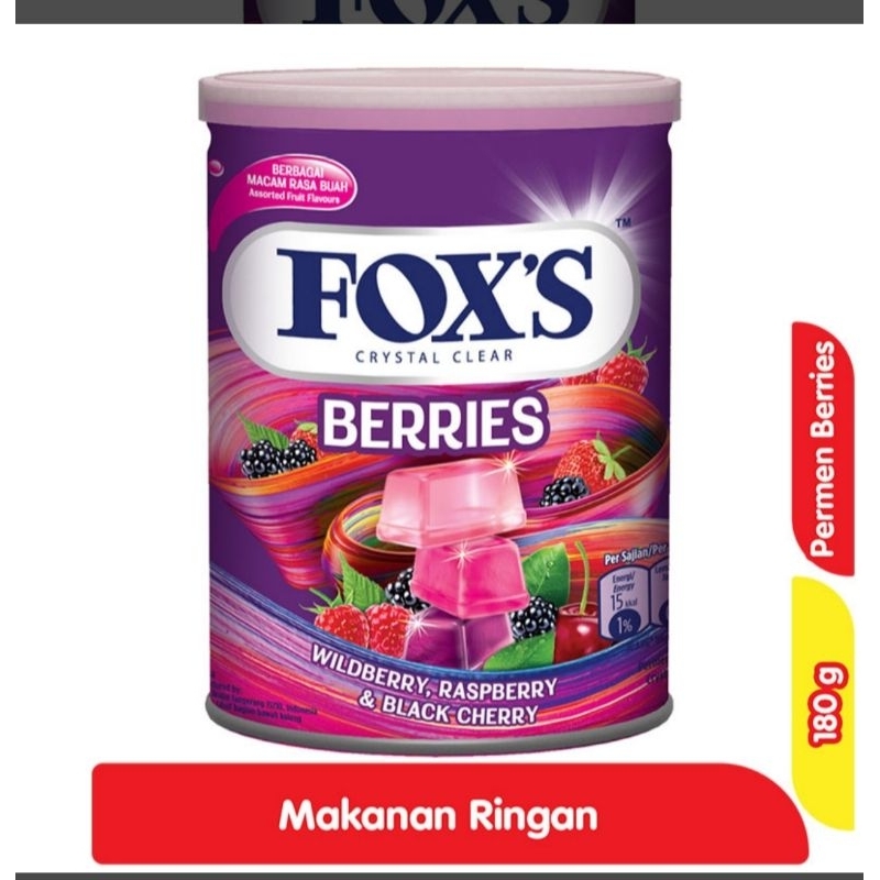 

Fox's Berries Permen Berbakai Macam Rasa Buah