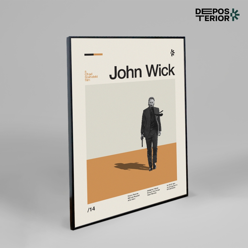 Poster Film John Wick Frameblock