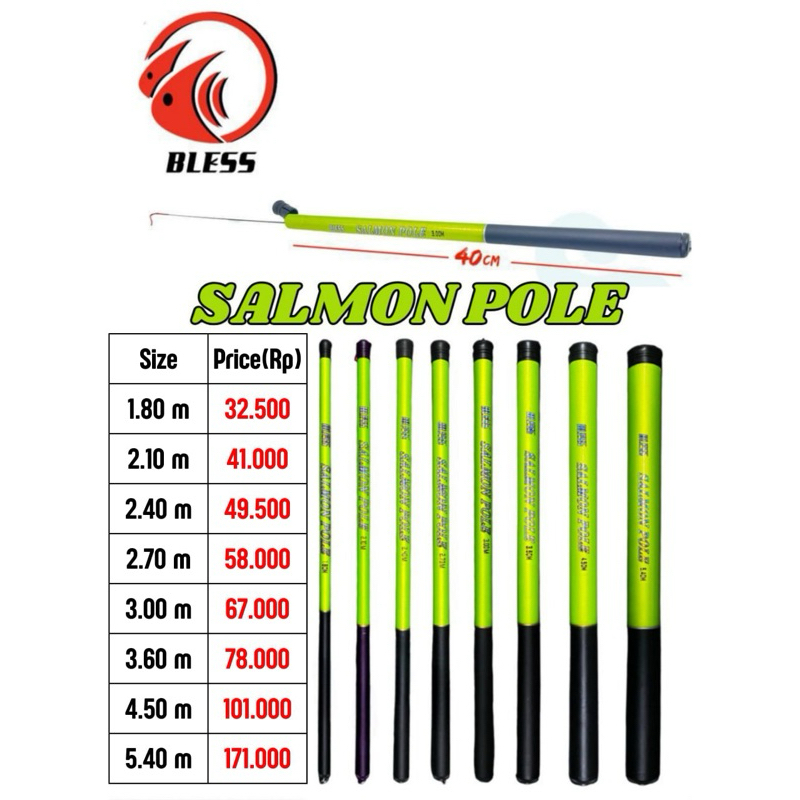 JORAN TEGEK BLESS SALMON POLE