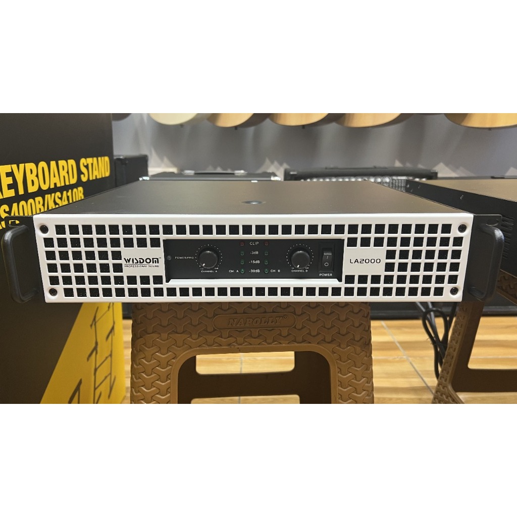 Wisdom LA 2000 Power Ampifier - LA2000 LA-2000