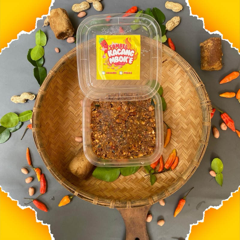 

Sambel kacang pecel Ponorogo Bumbu kacang khas mbok’e pembuatan sangat tradisional