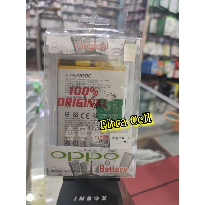 Batrei Baterai Oppo Reno 8T 4G BLP959 Oppo Reno 8T 5G BLP981 ORIGINAL