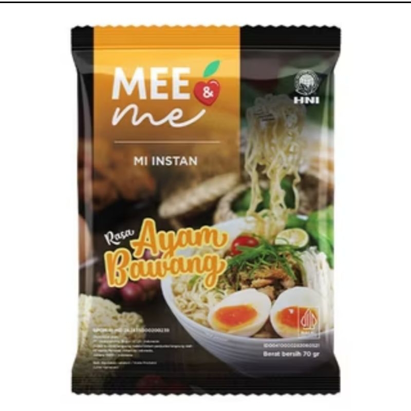 

Mee Me Rasa Ayam Bawang, gluteness, non msg