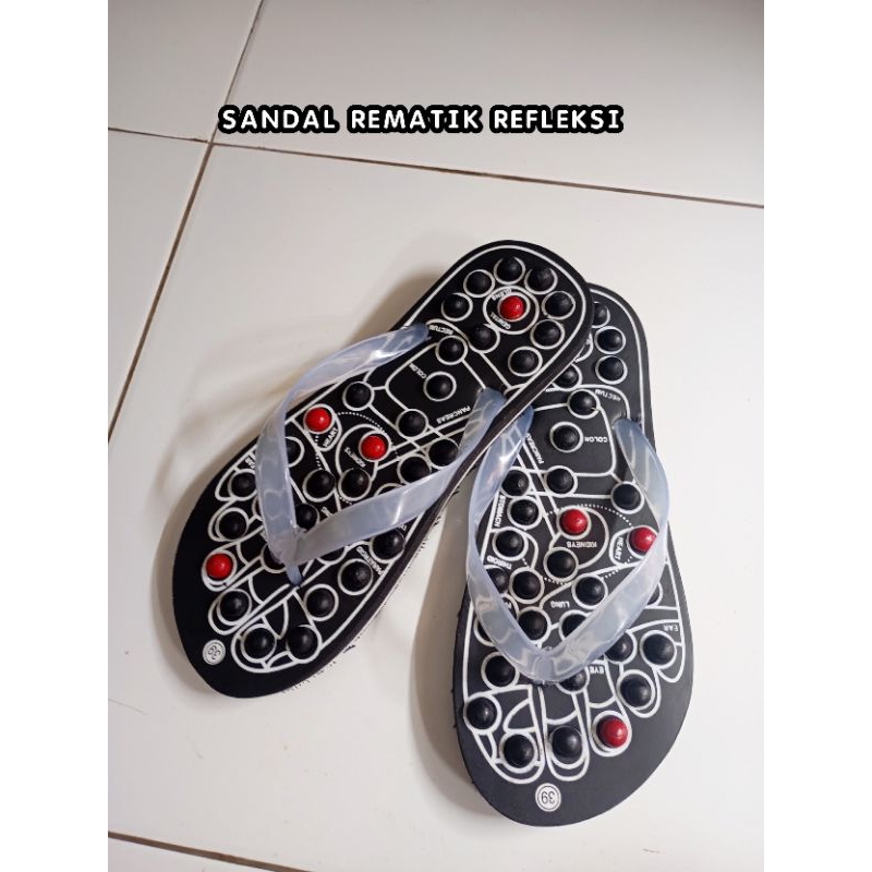PROMO SANDAL REFLEKSI/SANDAL REMATIK/SANDAL KESEHATAN/SANDAL JEPIT