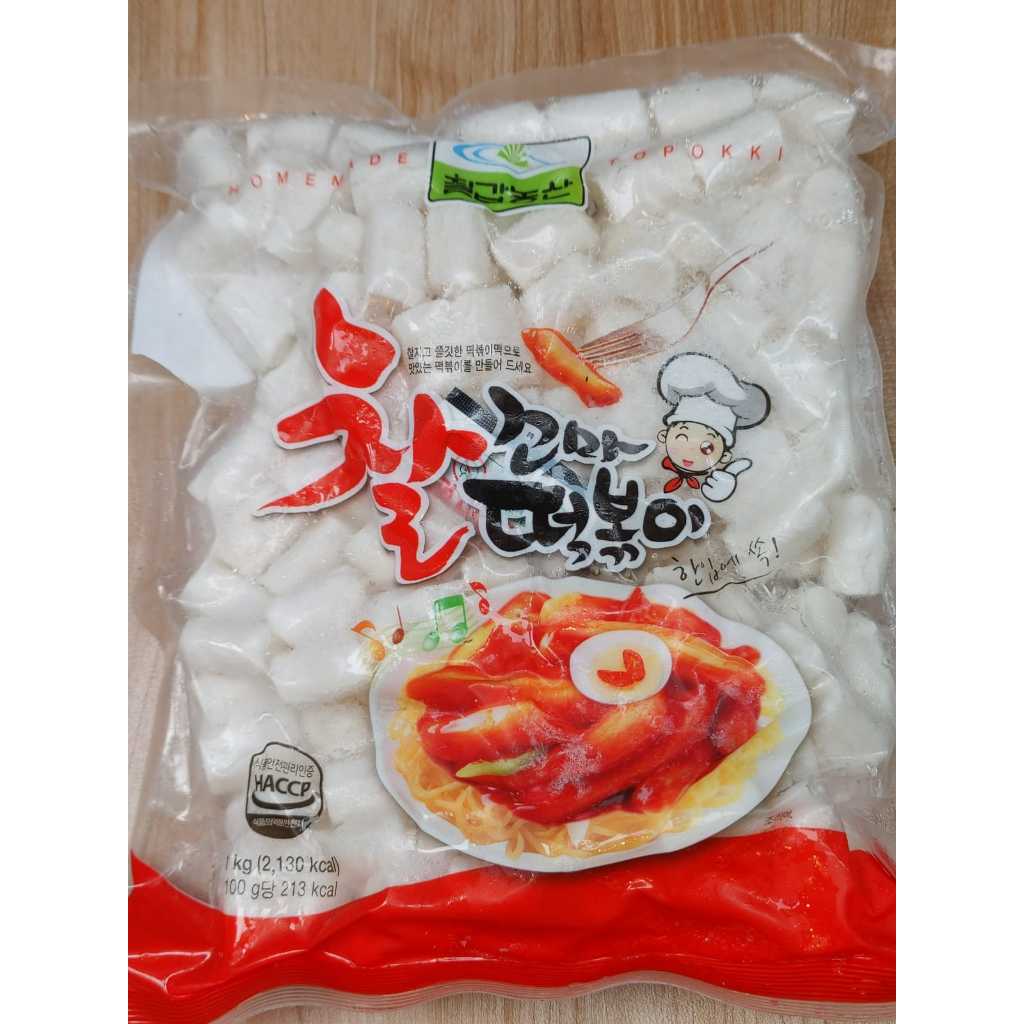 

Chil Kab Korean Rice Cake Topokki Kue Beras Topoki 1Kg