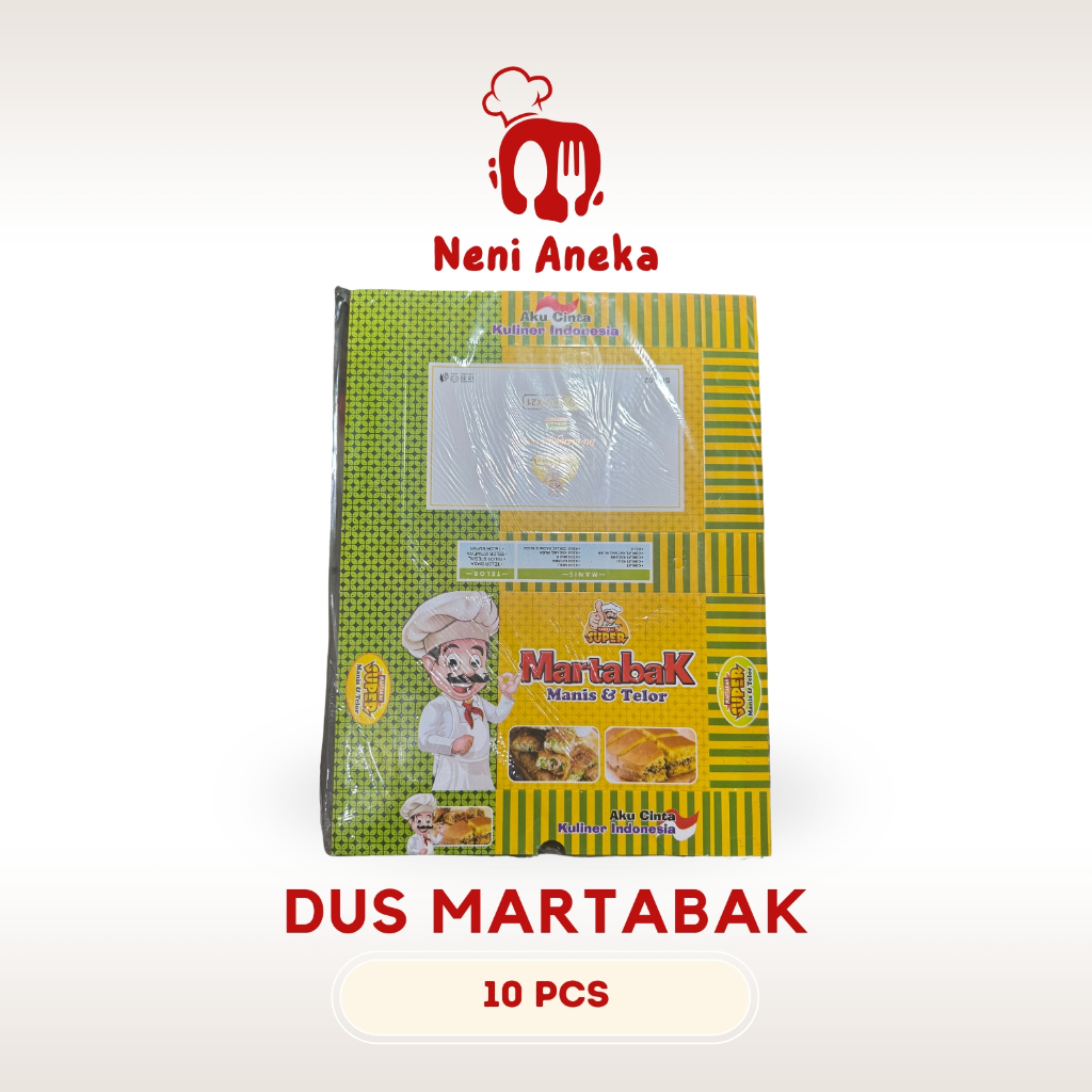 

Dus Martabak Hijau - 10pcs