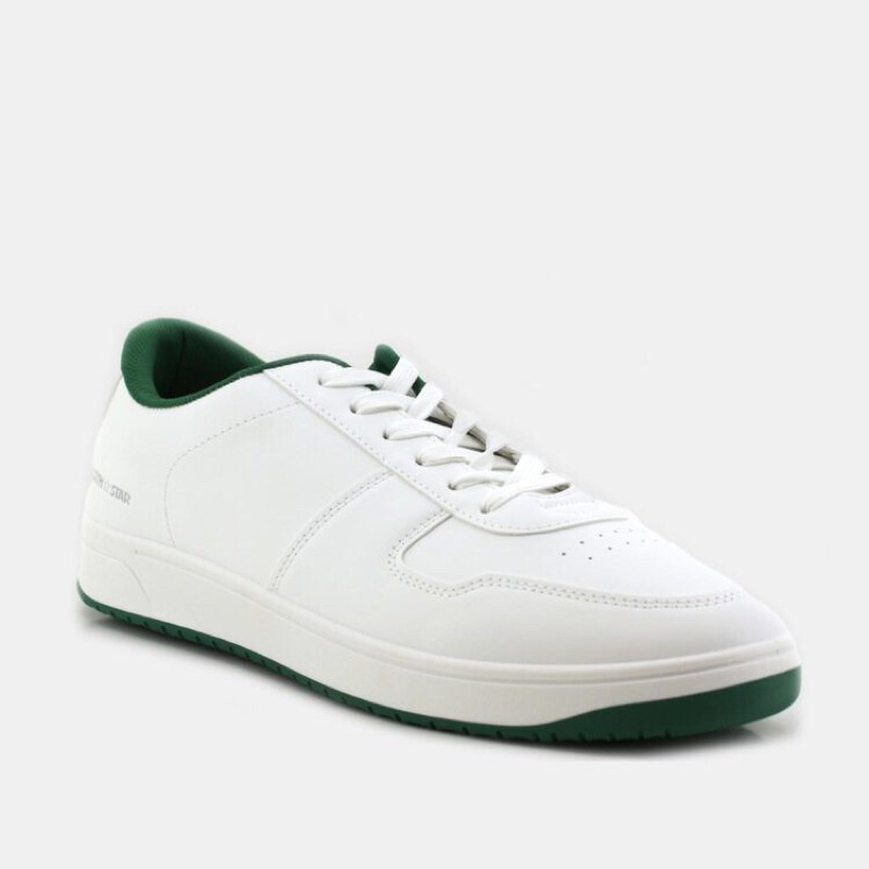 BATA NORTHSTAR SEPATU SNEAKERS KETZ PRIA MODEL TALI PUTIH 820-1142