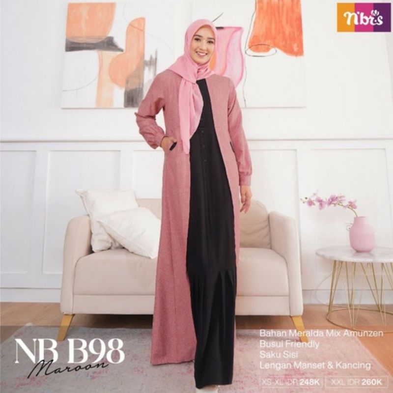 NIBRAS GAMIS NB B98 MAROON