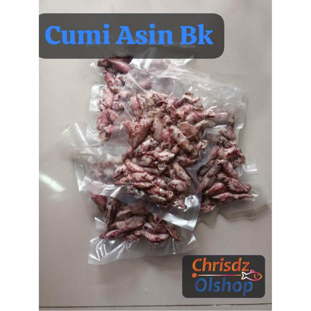 

Cumi Asin Rebus Beku (1kg) Vakum