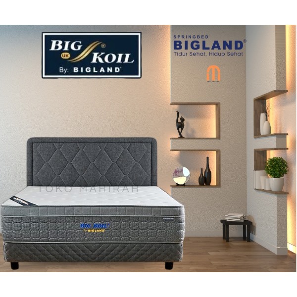 Spring Bed (Full SET MATRAS) BIGLAND BIG KOIL ( Free pengiriman Jabodetabek)