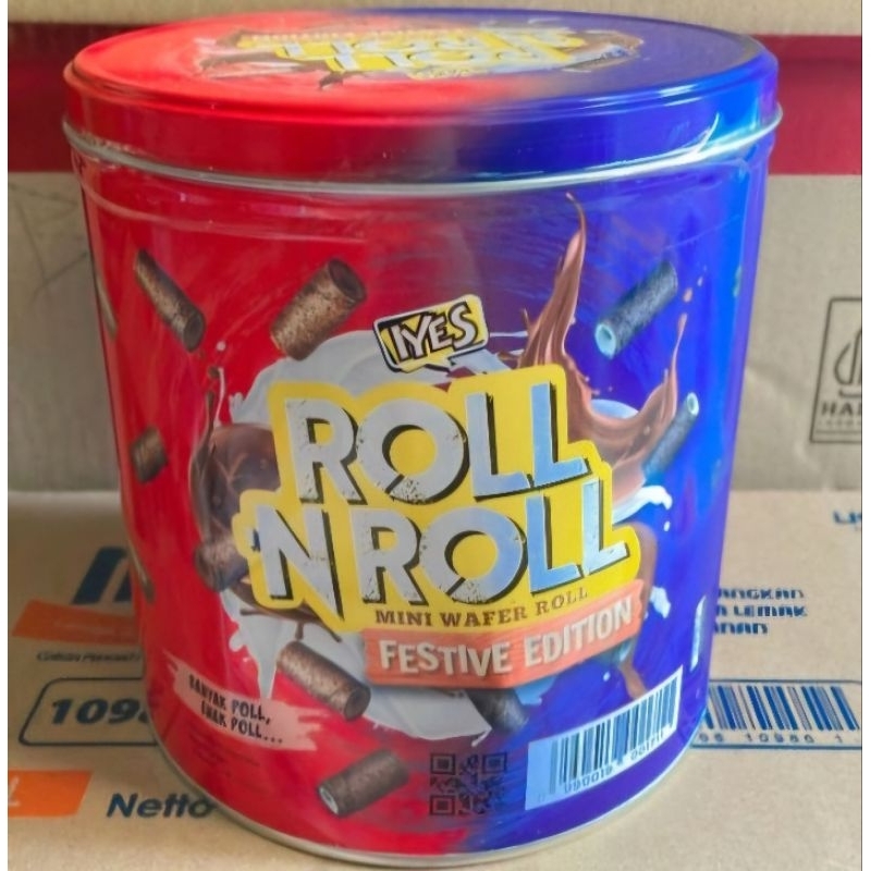 

Iyes Roll N Roll Milk & Chocolate 25gr x 6pcs Kemasan Kaleng