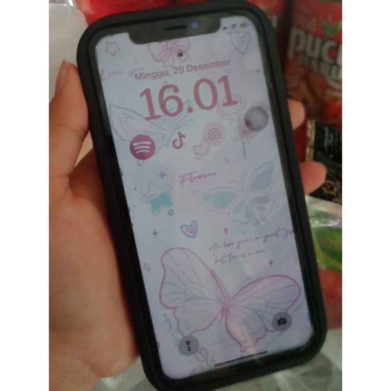 iphone x 256gb minus di deskripsi