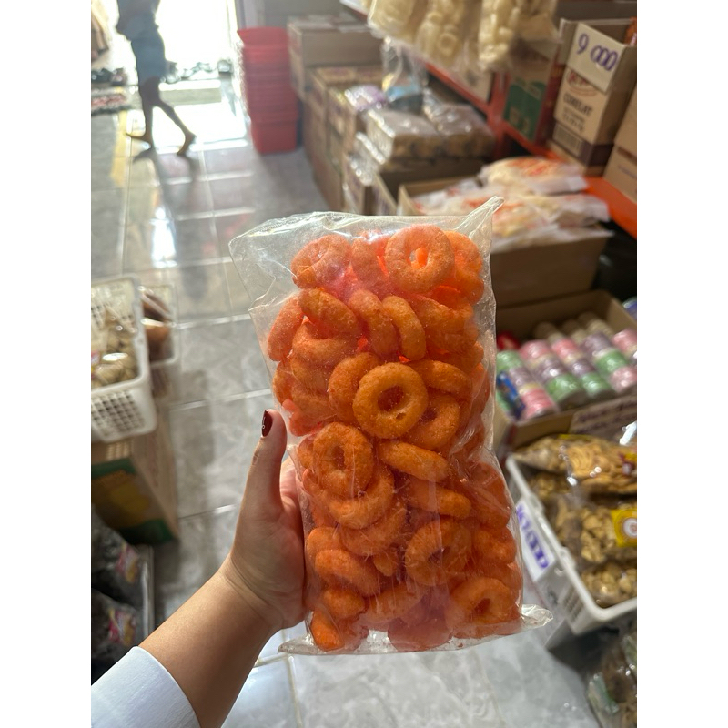 

200gr Ring balado cemilan snack murah kemasan