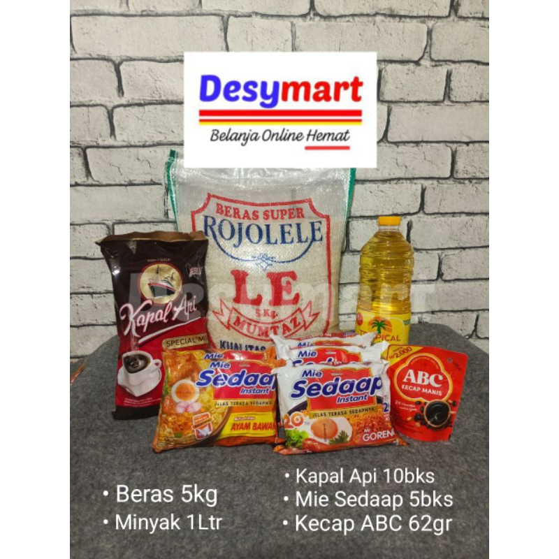 

Paket Sembako Ekonomi 5 Macam