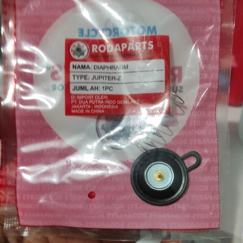 Karet membran vakum diafragma karbu jupiter z